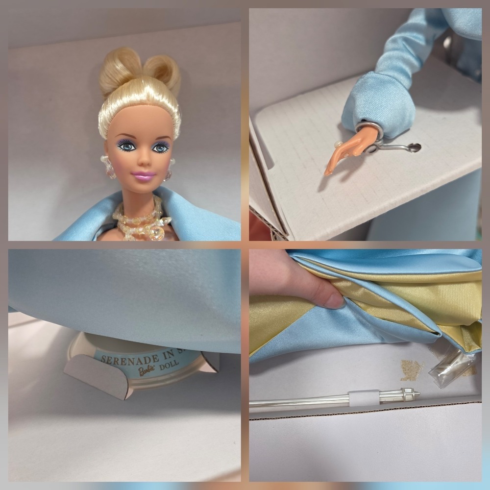 Barbie 1996 SERENADE IN SATIN Couture Limited Edition 17572 NEW 2nd in Series - Picture 8 of 10